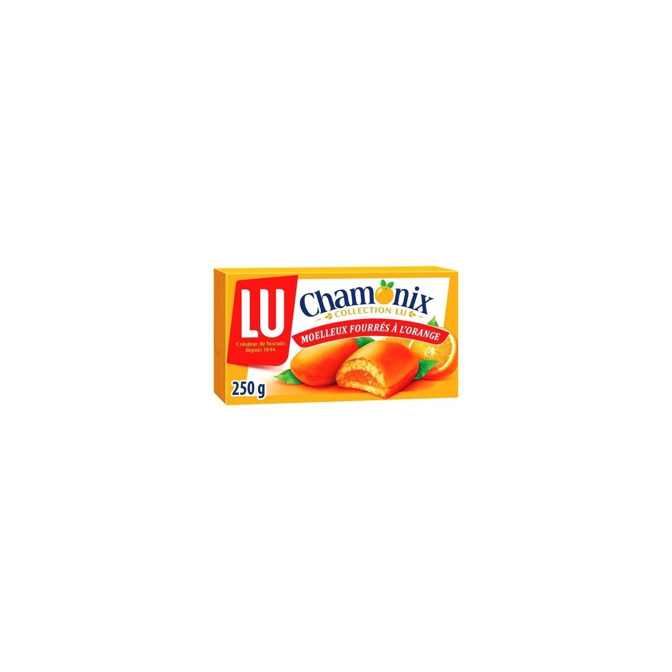 LU Chamonix moelleux orange 250 gr