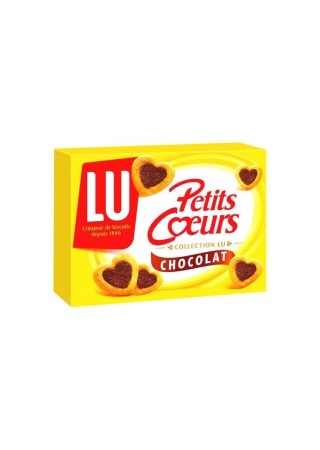 LU Petits Coeurs biscuit chocolat 125 gr