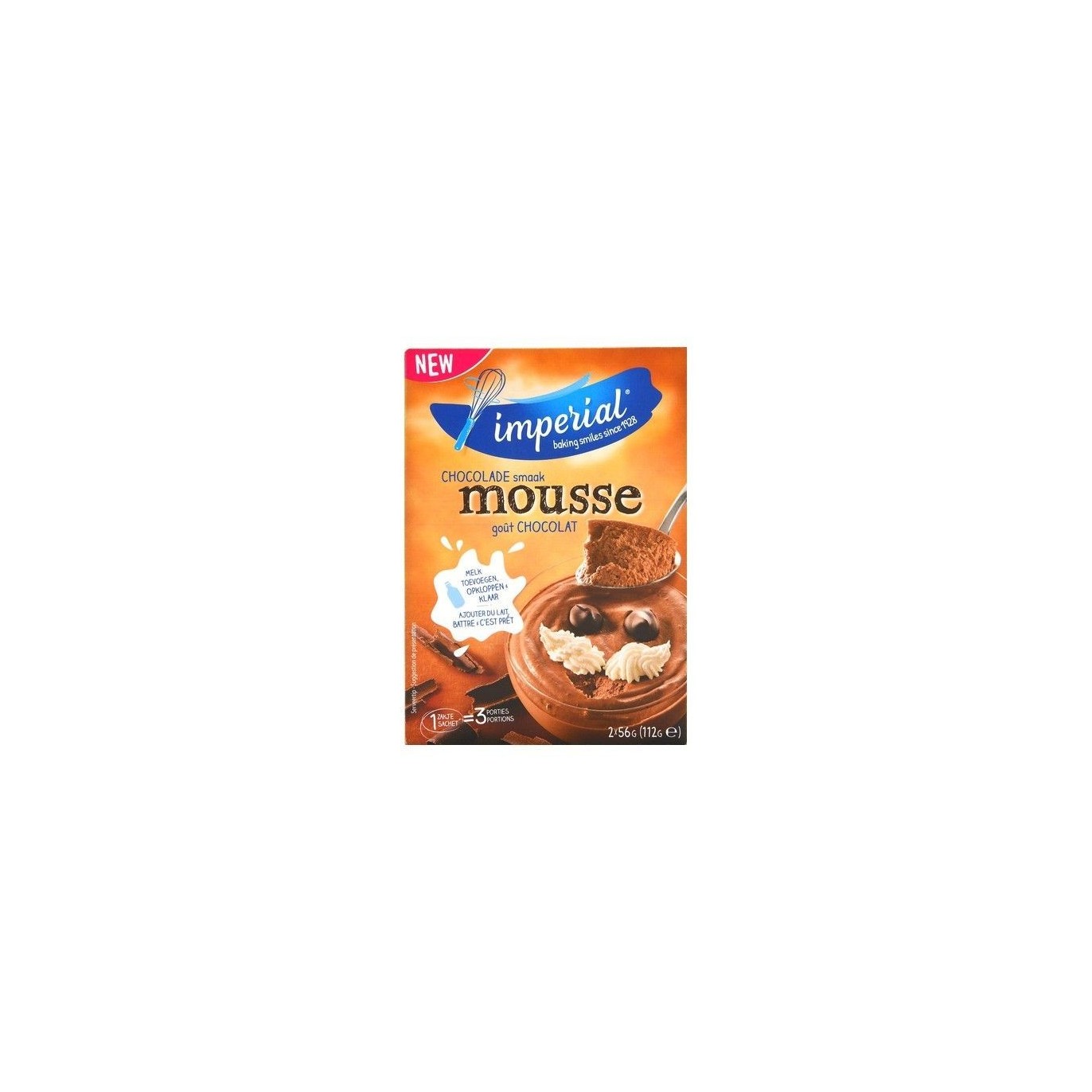 Impérial mousse chocolat 6 portions 2x 56 gr
