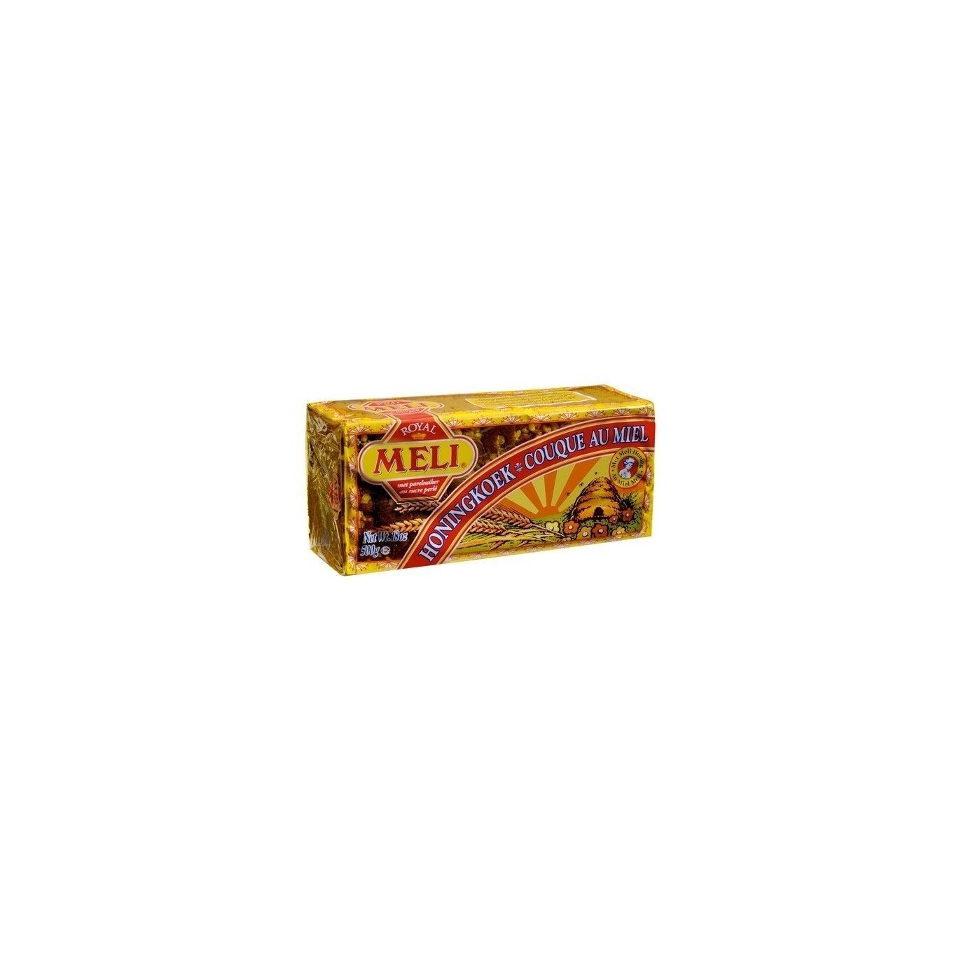 Meli couque au miel Royal sucre perlé 500 gr CHOCKIES