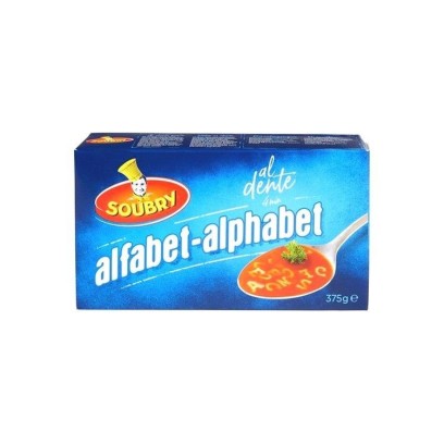 Soubry alphabet al dente 375 gr