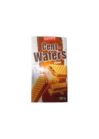L - Sondey gaufrettes Cent wafers choco 190 gr CHOCKIES