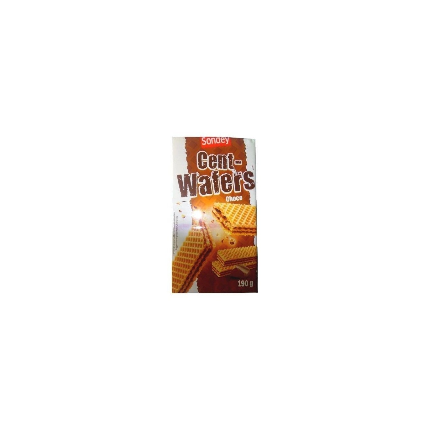 L - Sondey gaufrettes Cent wafers choco 190 gr CHOCKIES