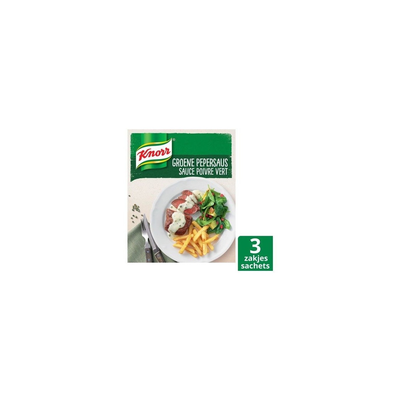 Knorr sauce poivre vert sachet 3x 30 gr