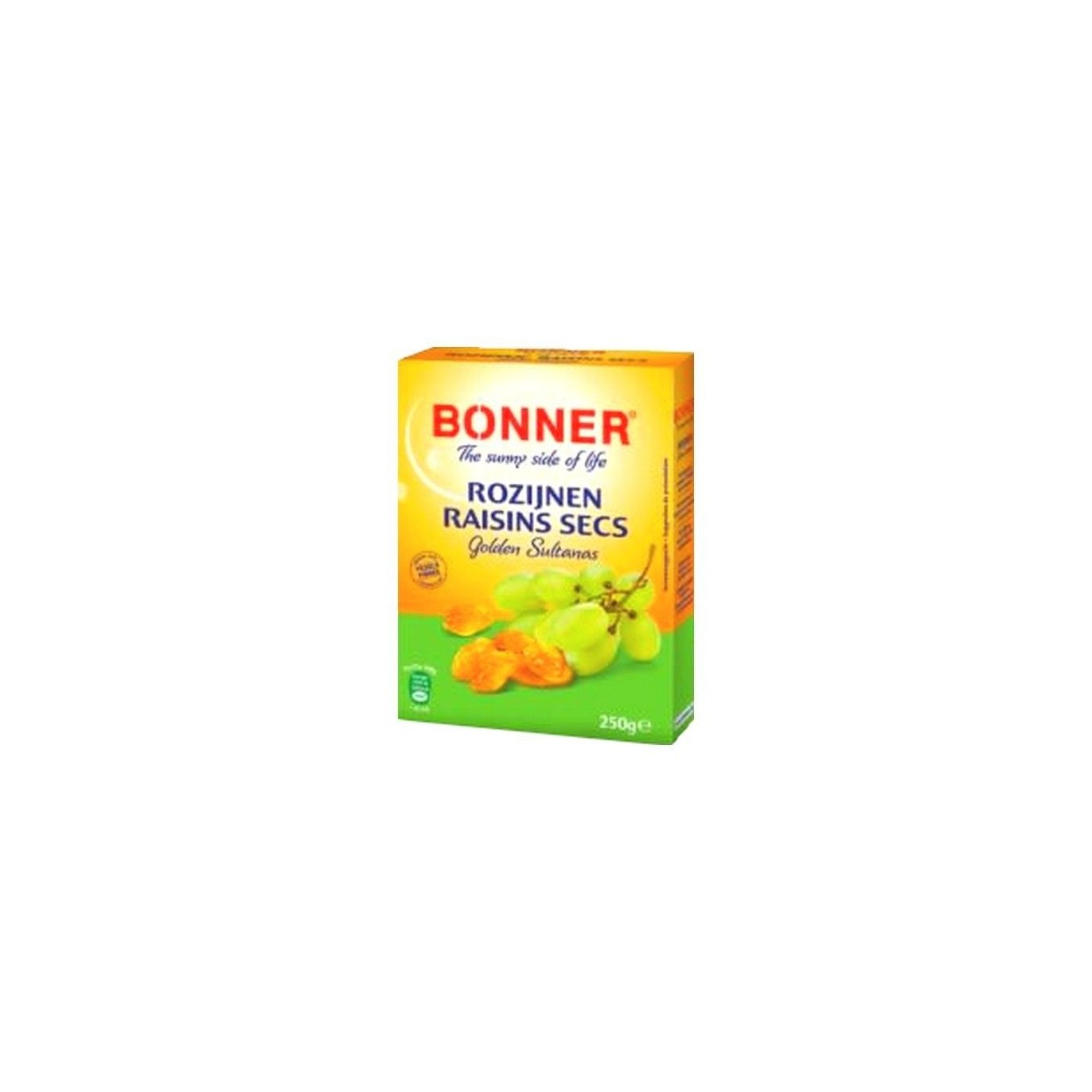 Bonner raisins secs Golden sultanas 250 gr
