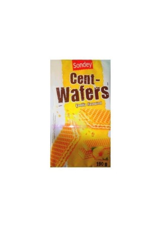 L - Sondey gaufrettes Cent wafers vanille 190 g CHOCKIES