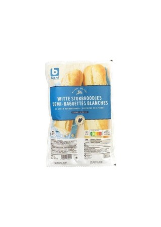 Boni Selection demi-baguettes blanches 2x 125 gr