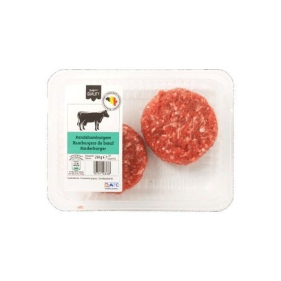 A - Hamburger de boeuf 2pc 250 gr
