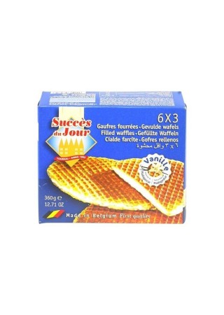 Succès du jour gaufre fourée vanille 360 gr CHOCKIES