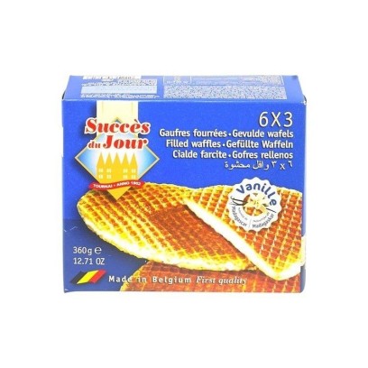Succès du jour gaufre fourée vanille 360 gr CHOCKIES