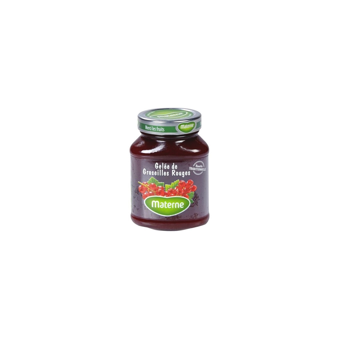 Materne gelée de groseilles rouge 450 gr
