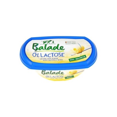 Balade 0% lactose beurre demi-écrémé 250 gr