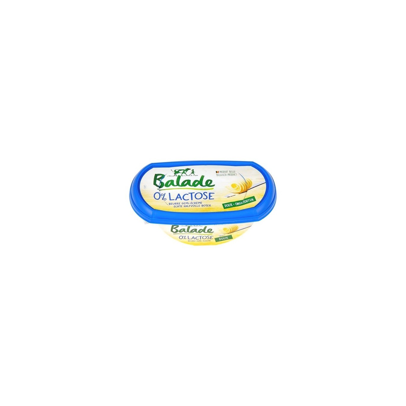 Balade 0% lactose beurre demi-écrémé 250 gr