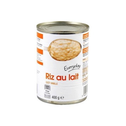 Everyday riz au lait vanille 400 gr
