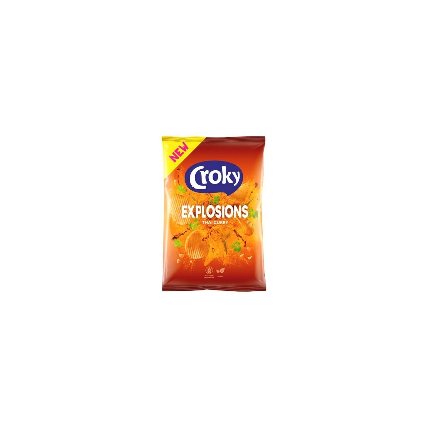 Croky Explosions Thai Curry 150 gr