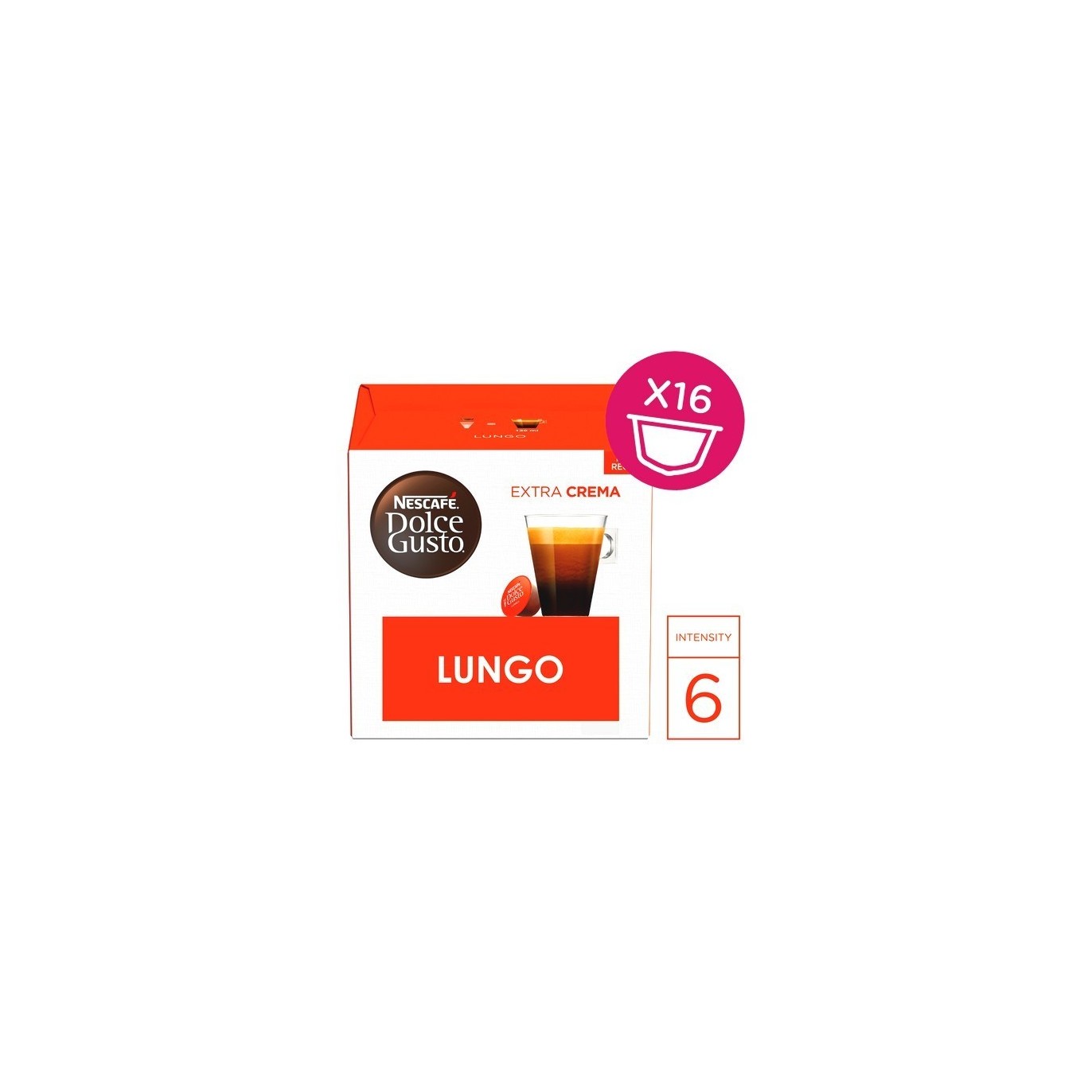 Nescafé Dolce Gusto Lungo 16 capsules