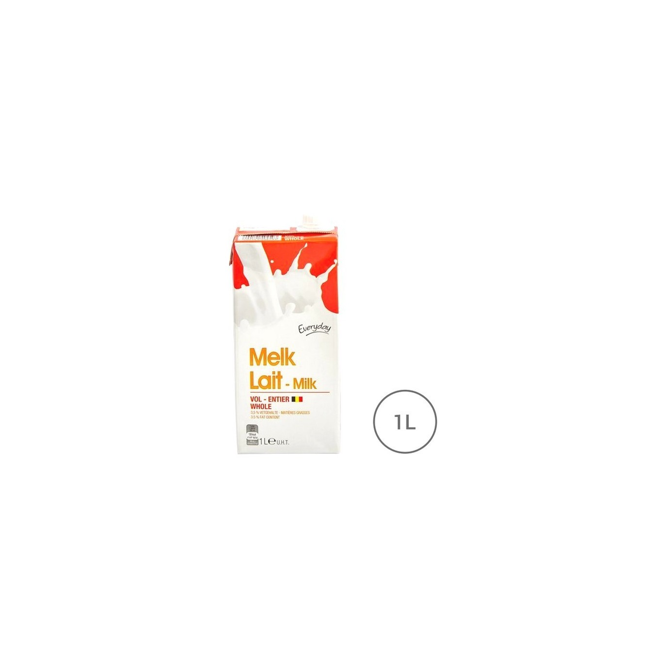 Everyday lait entier 1 litre