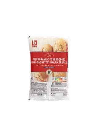 Boni Selection demi-baguettes multicéréals 2x 125 gr