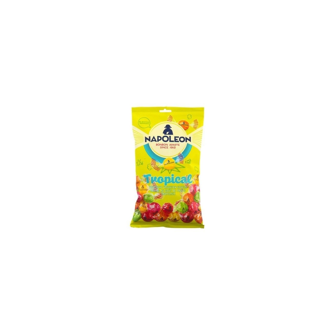 Napoléon Tropical bonbons fruits 200 gr CHOCKIES belge