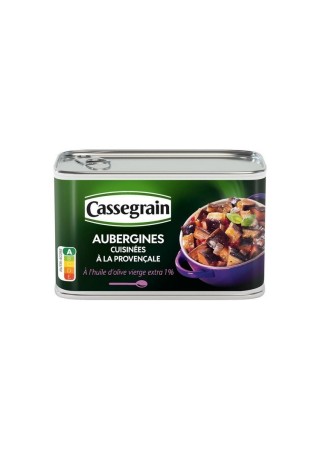 FR - Cassegrain aubergines provençale huile olive 375 gr