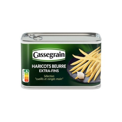 FR - Cassegrain haricots beure extra-fins 400 gr