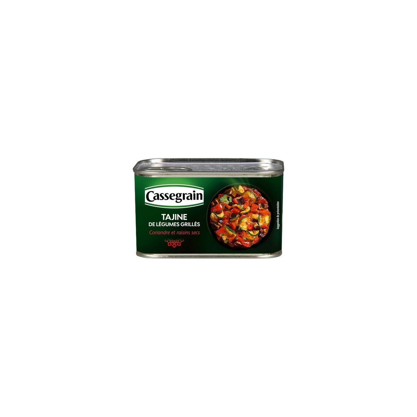 FR - Cassegrain Tajine légumes grillés 375 gr