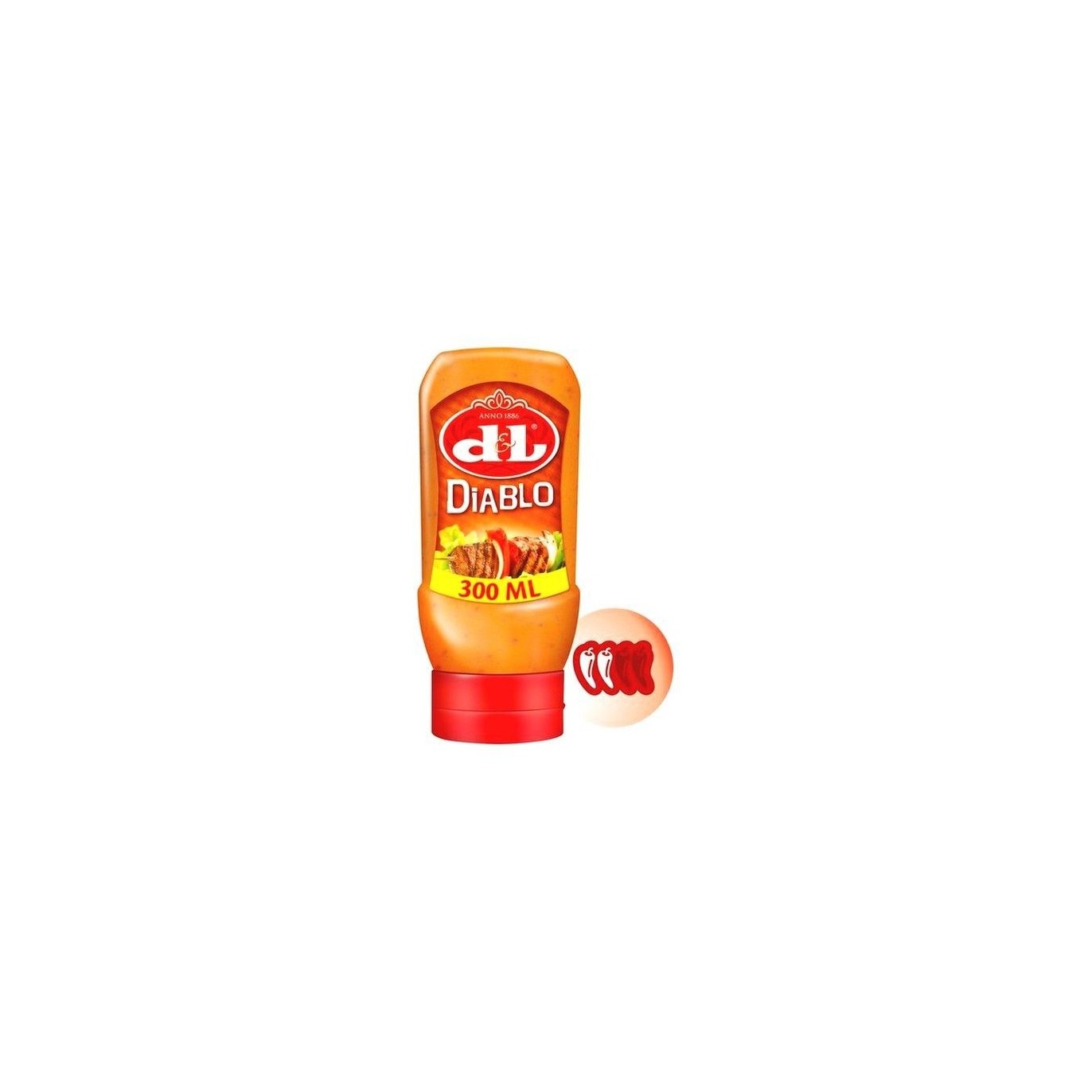 Devos Lemmens sauce Diablo Top Down 300 ml