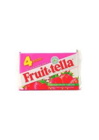 Fruittella bonbon Strawberry (fraise) 4x 41 gr CHOCKIES