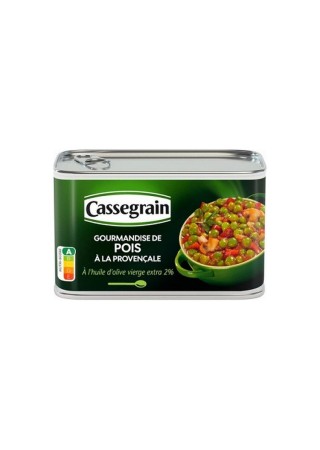 FR - Cassegrain gourmandise de pois provençale 375 gr