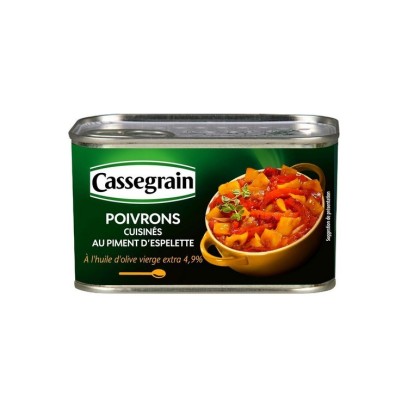 FR - Cassegrain poivrons piment d'espelette 375 gr