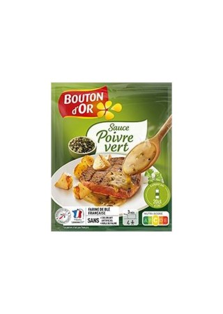 FR - Bouton d'Or Sauce poivre vert 29 gr