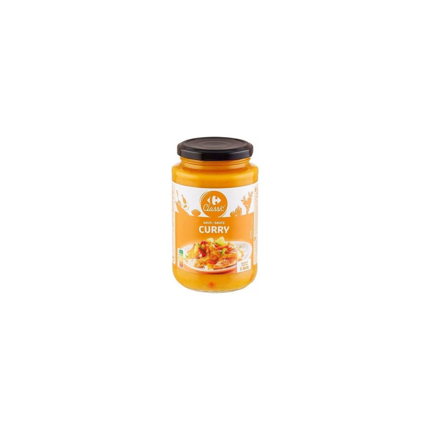 Carrefour Classic sauce curry 435 gr