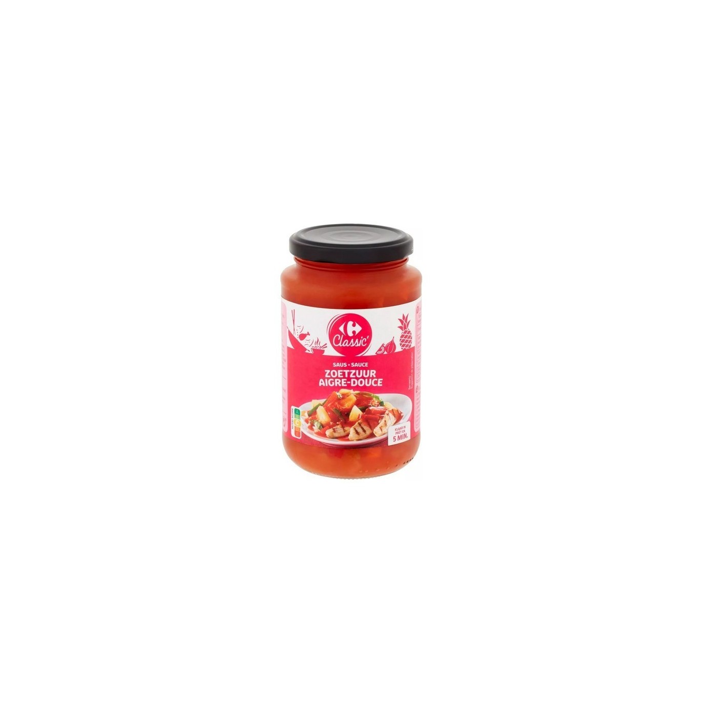 Carrefour Classic sauce aigre-douce 440 gr