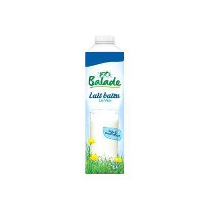 Balade lait battu le vrai 1 litre