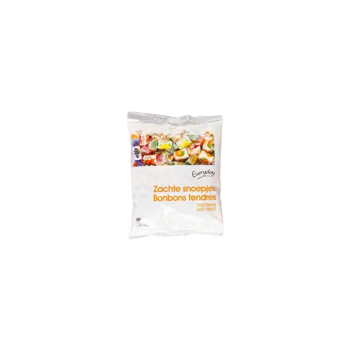 Everyday bonbons tendre aux fruits 500 gr CHOCKIES