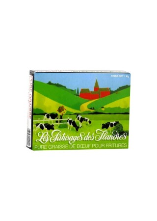 Les pâturages des flandres graisse de boeuf 1 kg