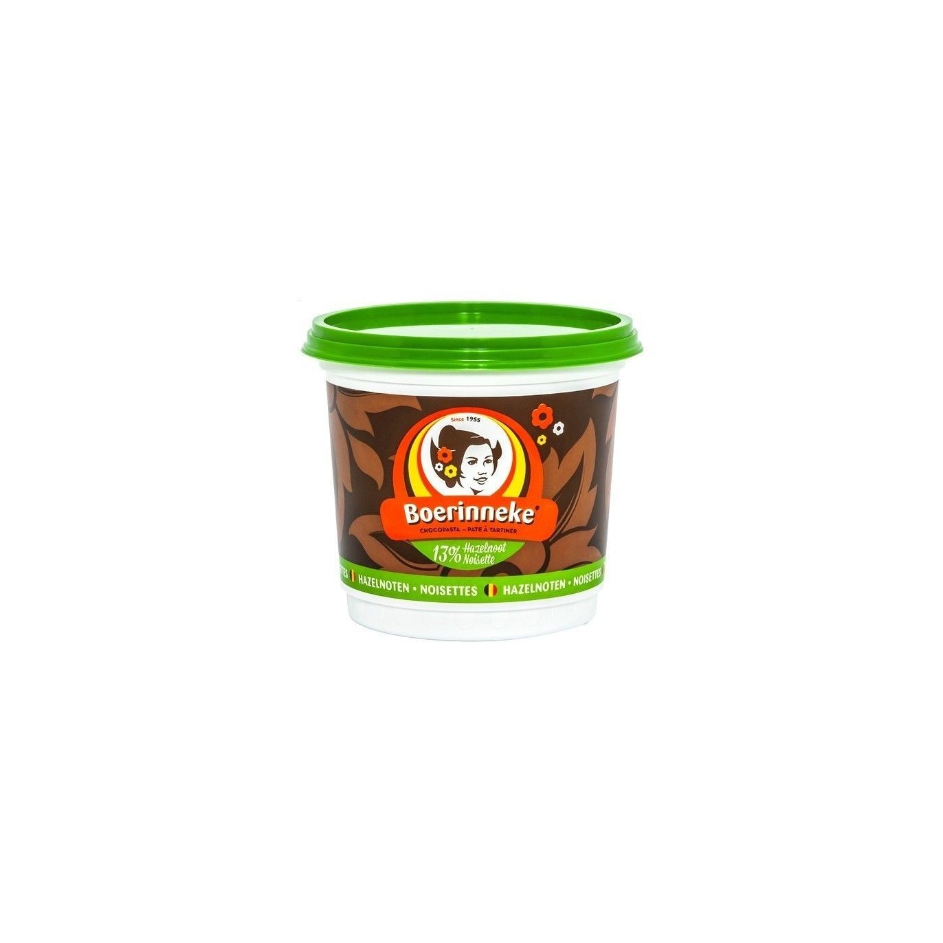 Boerinneke pâte à tartiner noisettes 400 gr CHOCKIES