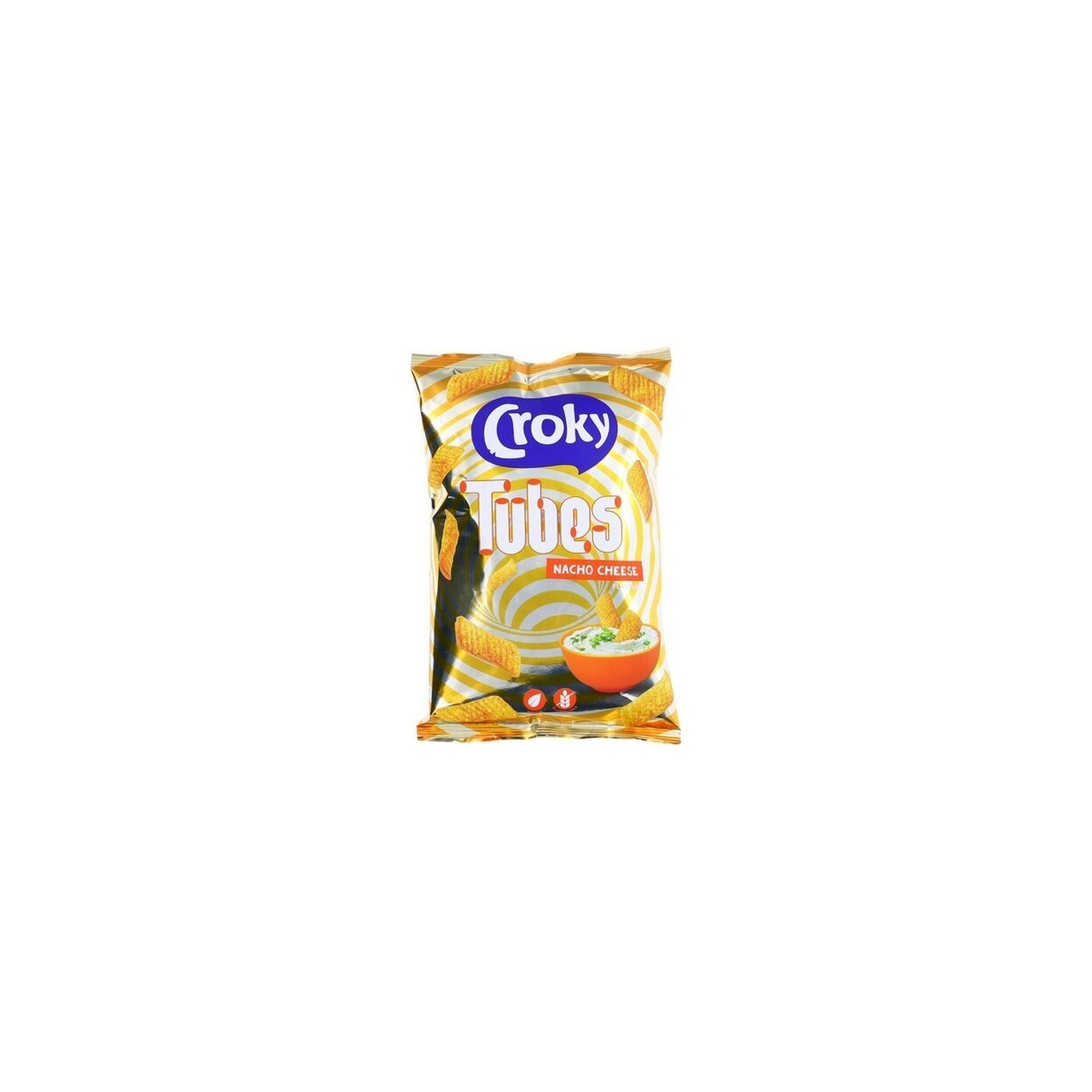 Croky Tubes nacho cheese 100 gr