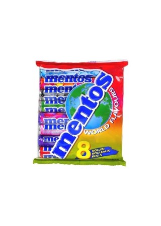 Mentos bonbons Saveurs du monde 8 x 38 gr - CHOCKIES