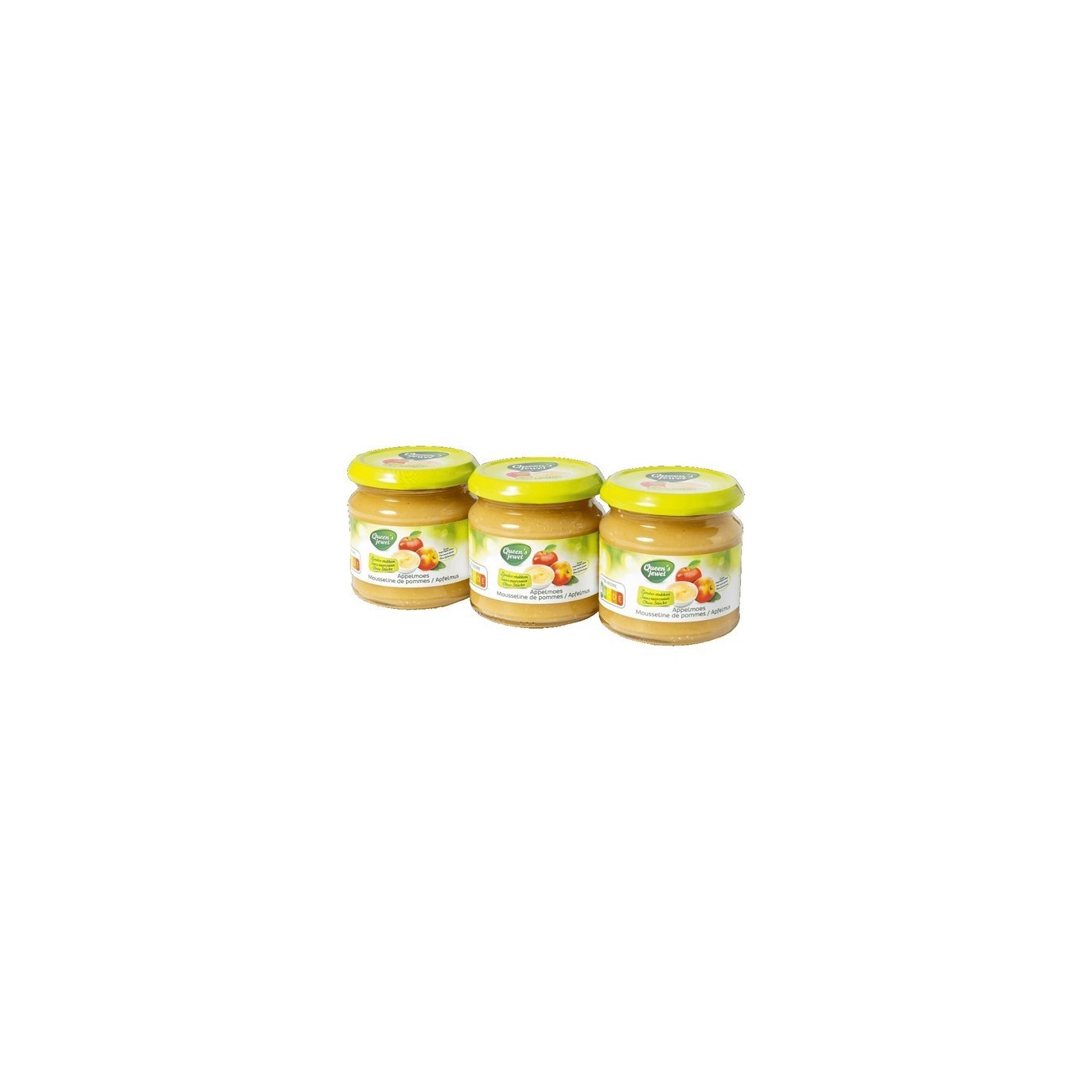 A - Queen's Jewel mousseline de pommes 3x 200 gr