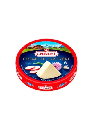 Chalet crème de Gruyère 6 portions 140 gr