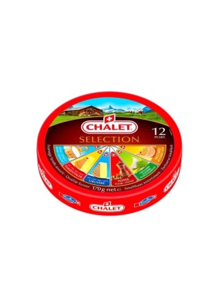 Chalet assortiment fromage 12 portions 170 gr