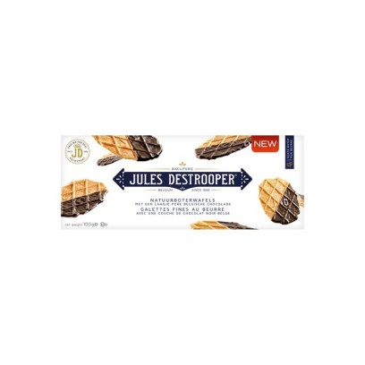 Jules Destrooper galettes fines beurre chocolat noir 175 gr