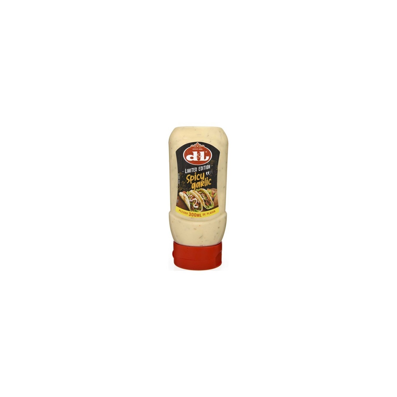 Devos Lemmens BBQ sauce Spicy garlic TD 300 ml