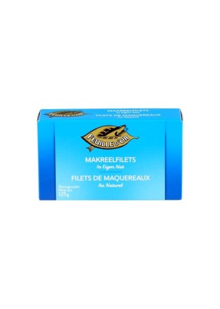 Feuille d'Or maquereau au naturel MSC 125 gr