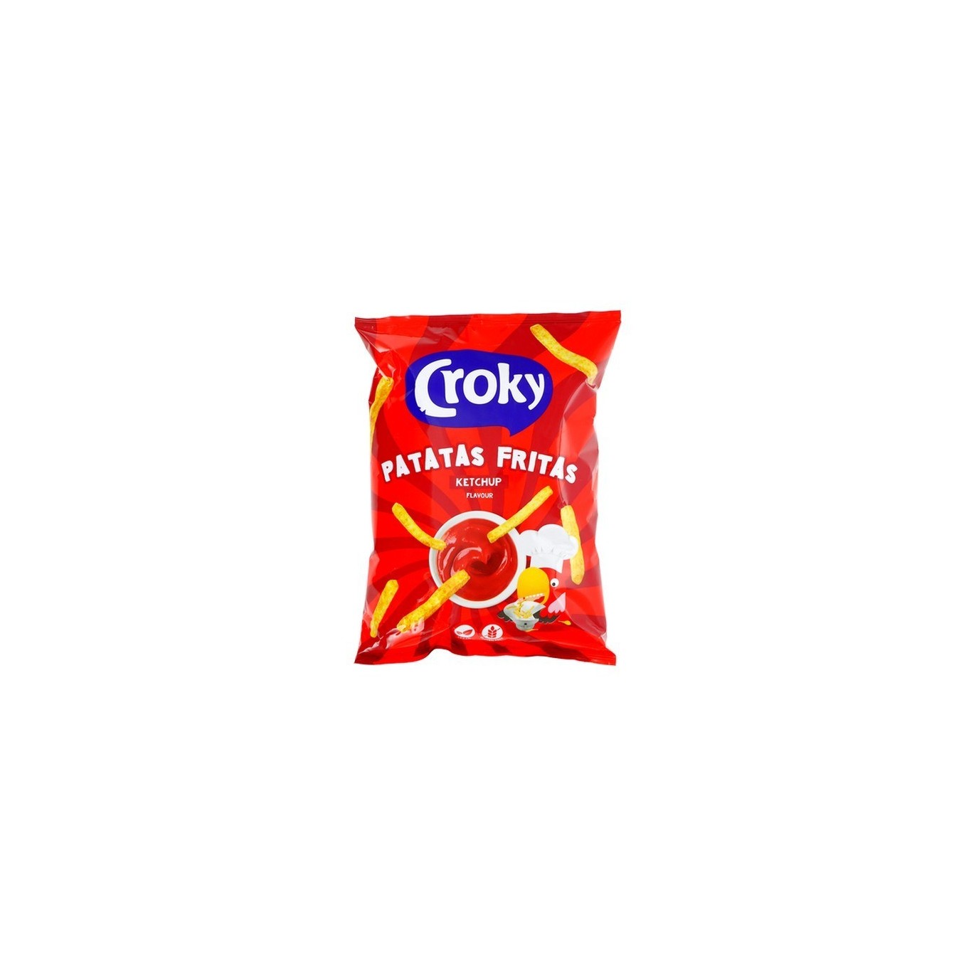 Croky Patatas Fritas ketchup 100 gr