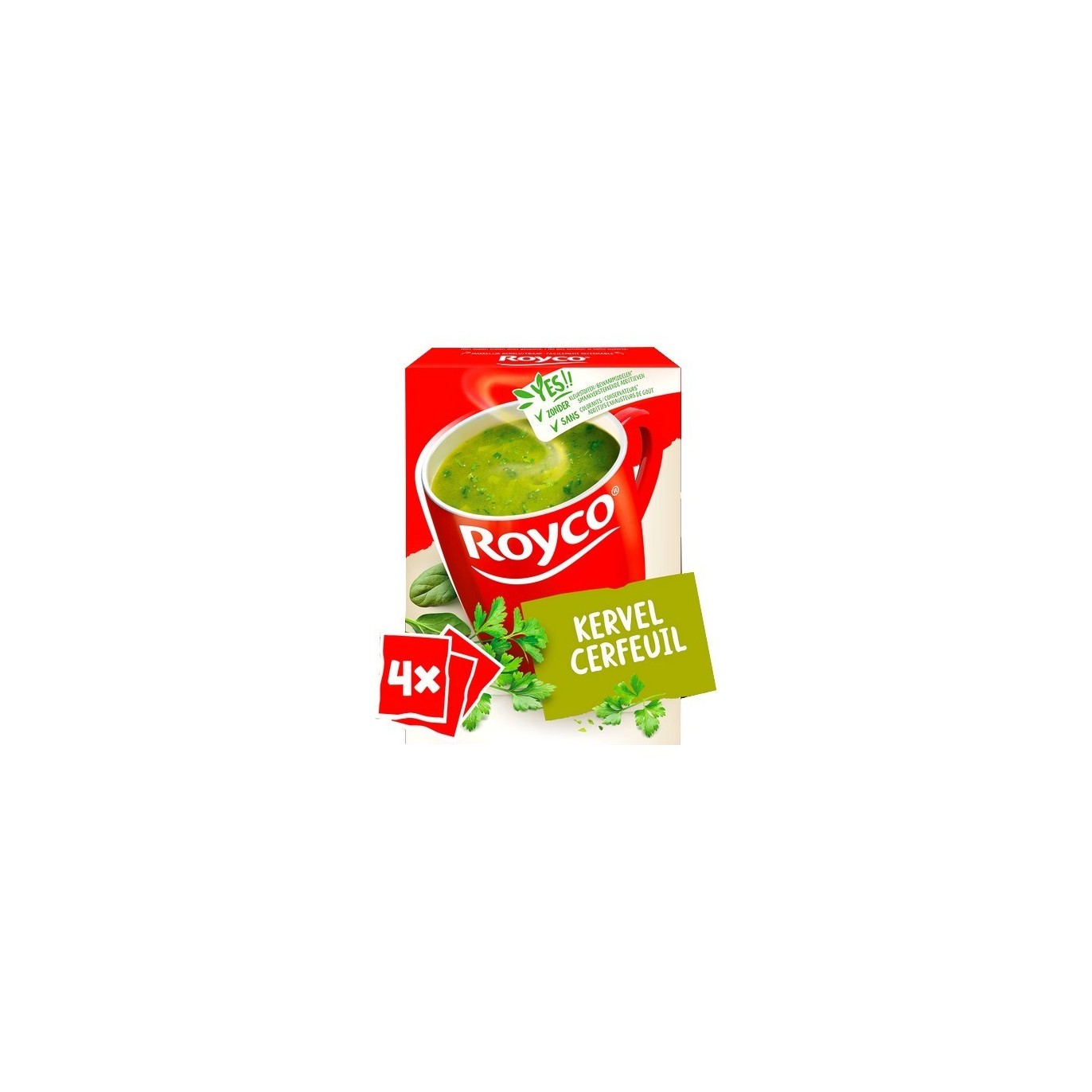 Royco soupe cerfeuil 4 pc