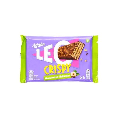 Milka Leo Crispy wafer noisettes 5x 31 gr