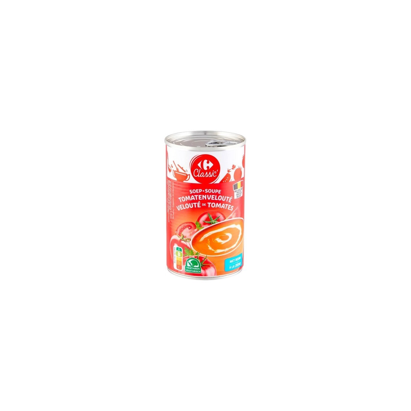 Carrefour Classic soupe velouté tomates à la crème 460 ml - 480 gr
