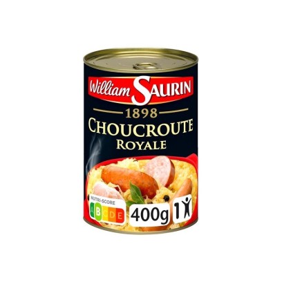 FR - William Saurin 1898 choucroute royale au Riesling 400 gr